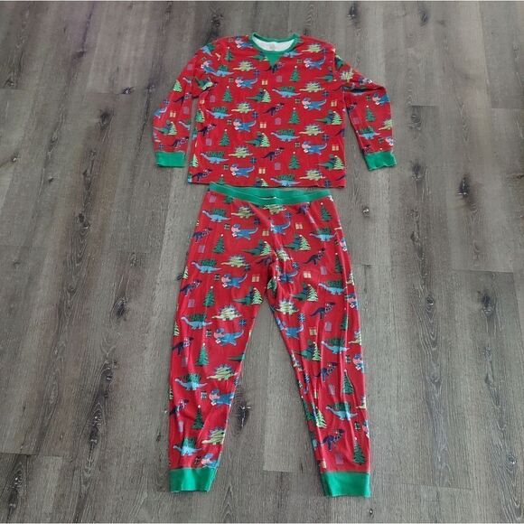 Wondershop Dinosaur Christmas Pajama Set Mens Large - Picture 1 of 8